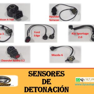 SENSORES DE DETONACIÓN